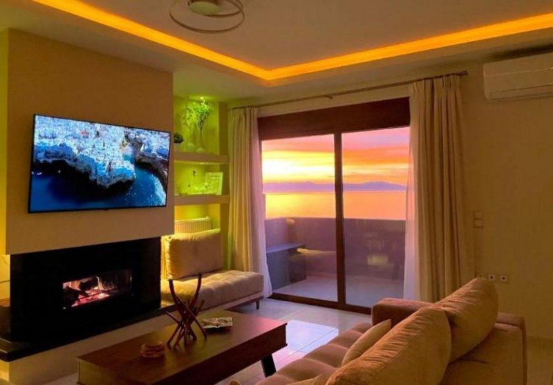 Chania Kreta, Chania: Maisonette nahe am Meer in Chania zu verkaufen – Luxusleben mit atemberaubender Aussicht Haus kaufen